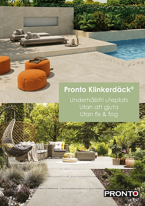 Bl&auml;ddra i Pronto Magazine Klinkerd&auml;ck